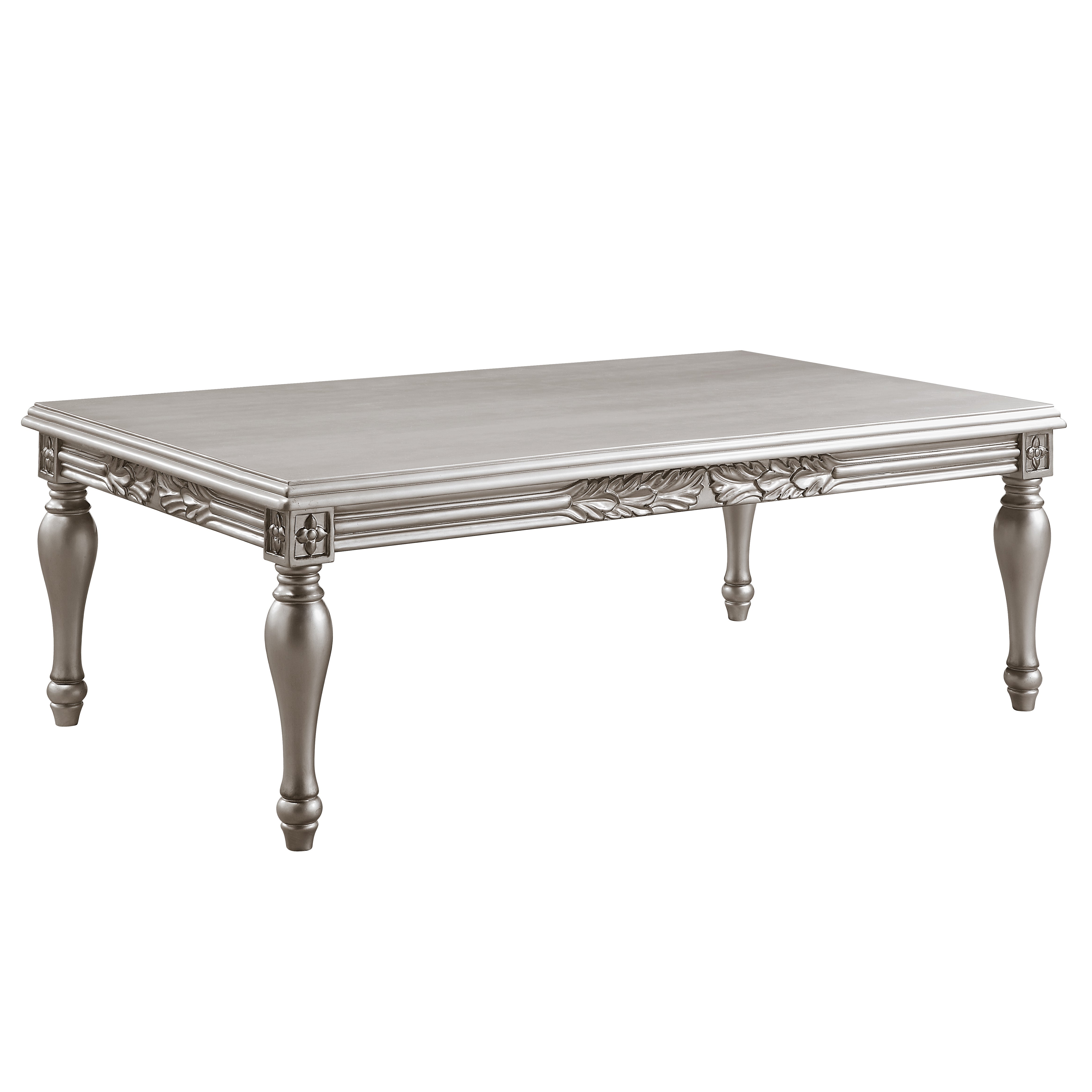 ACME Pelumi COFFEE TABLE Platinum Finish LV01115