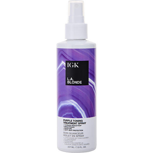 IGK by IGK L.A. BLONDE PURPLE TONING TREATMENT SPRAY 7 OZ