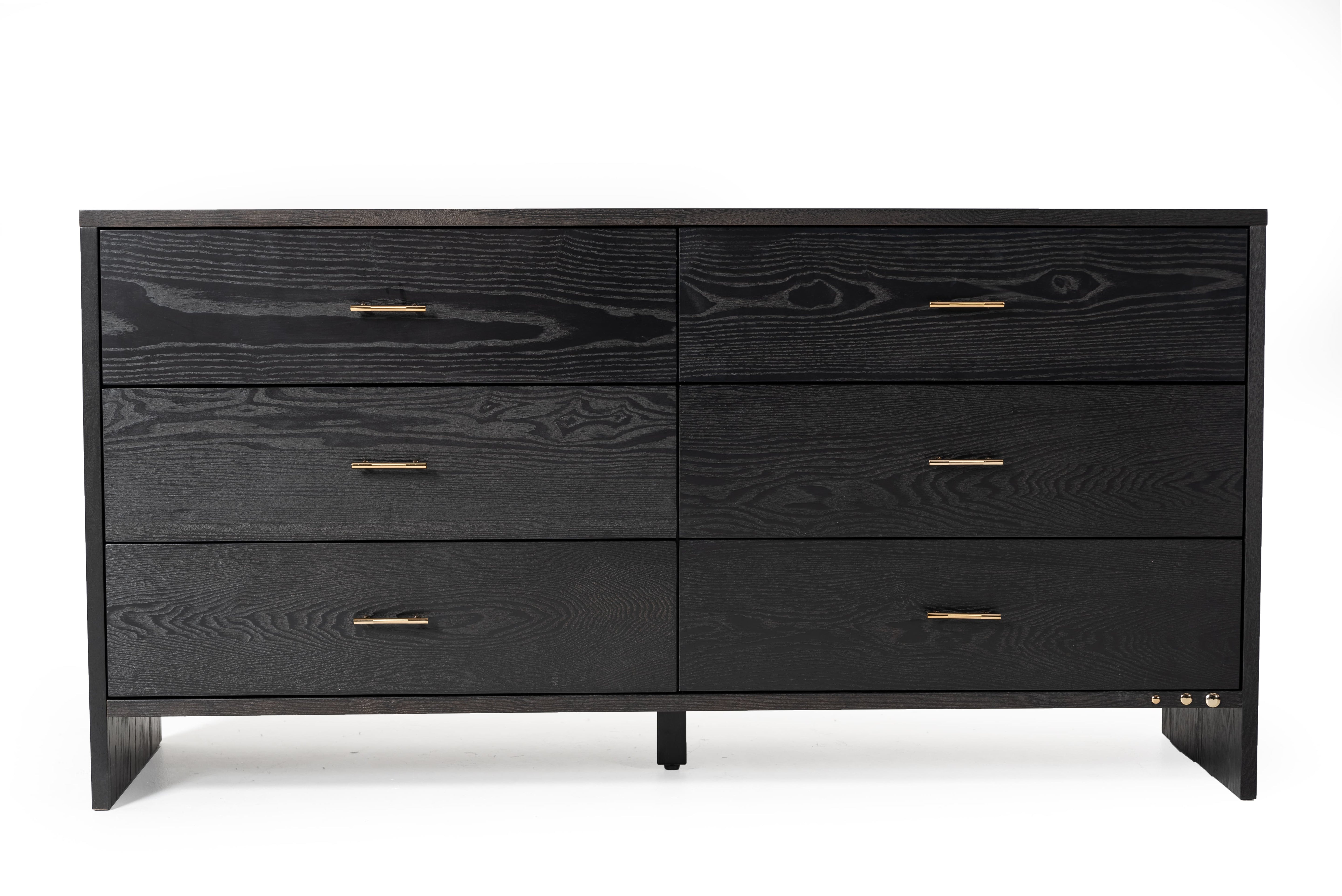 Modrest Wales Modern Grey Ash Dresser