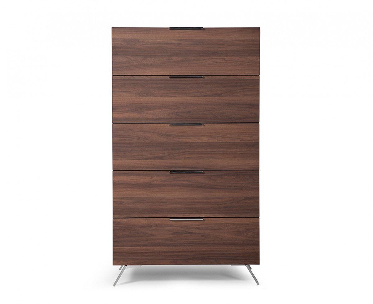 Nova Domus Brooklyn Italian Modern Walnut Chest