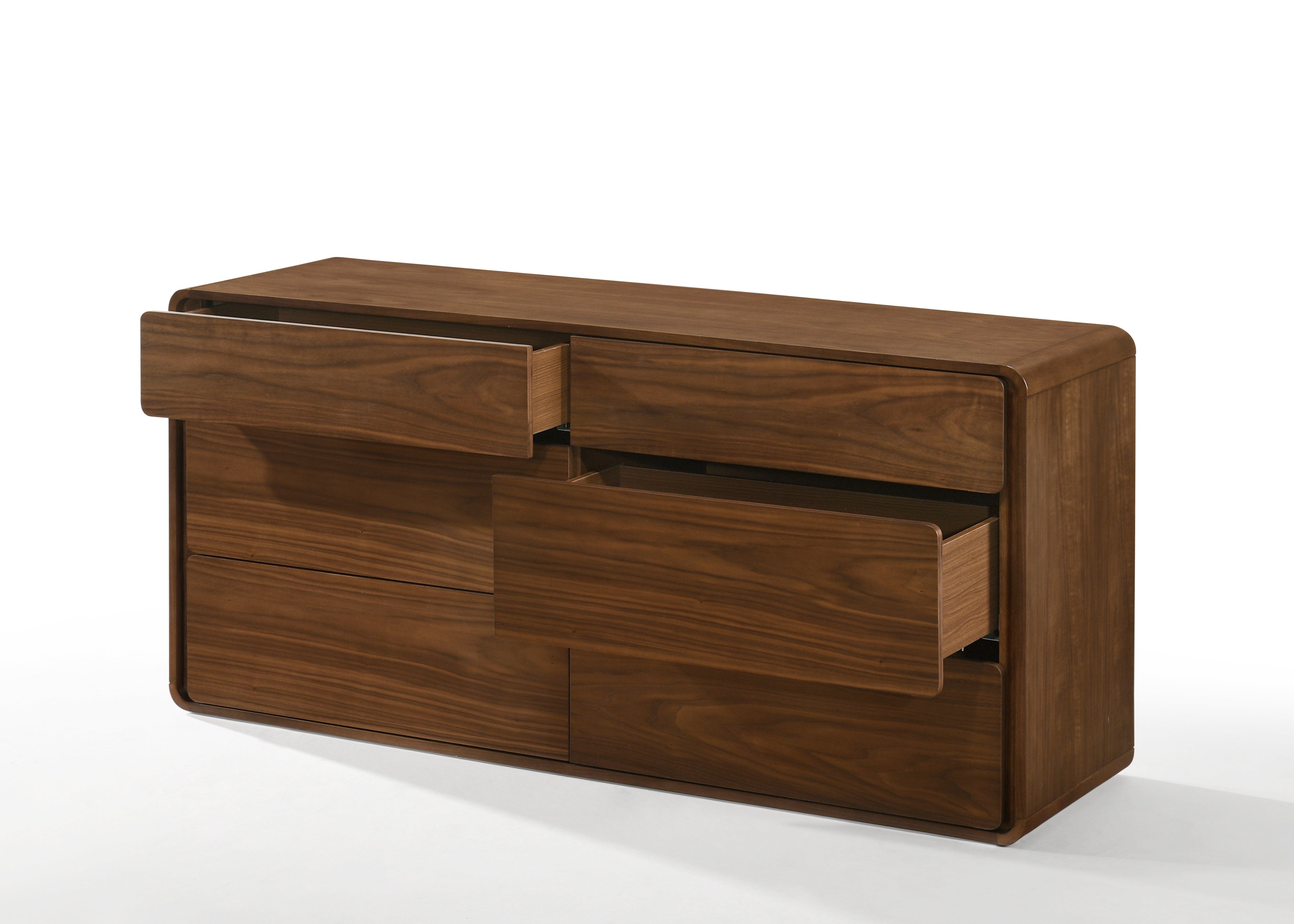 Modrest Dustin Modern Walnut Dresser