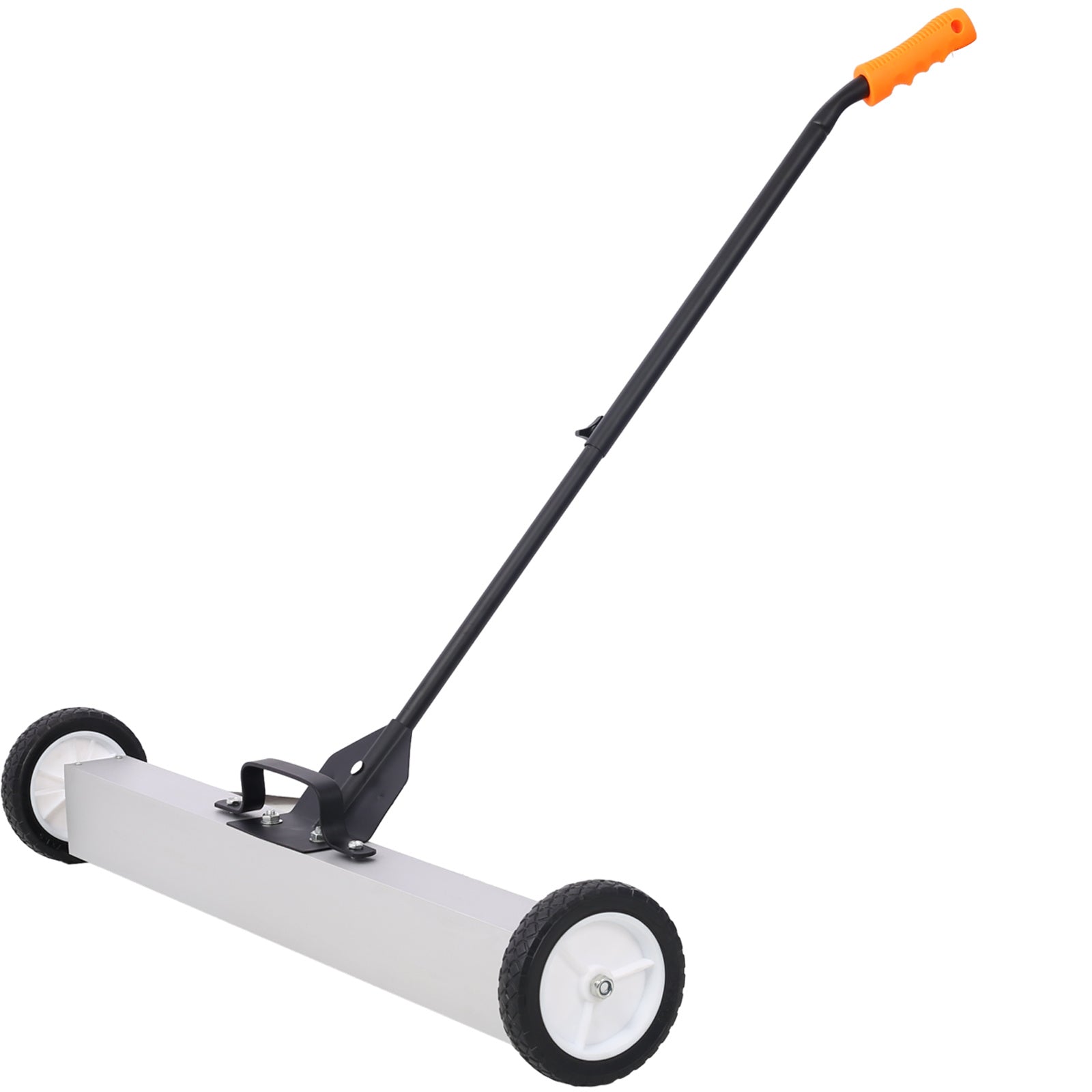 36" Rolling Magnetic Pick-Up Sweeper, Heavy Duty Push-Type with Release, for Nails Needles Screws Collection,30 Pound Capacity