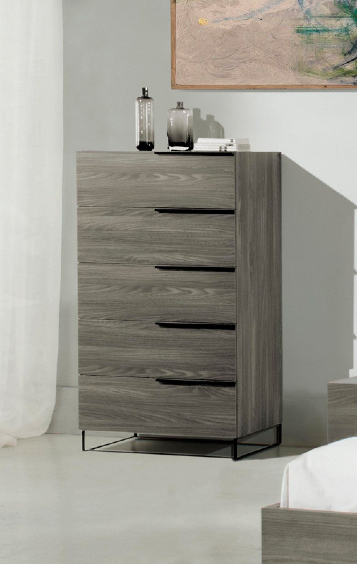 Nova Domus Enzo Italian Modern Grey Oak Chest