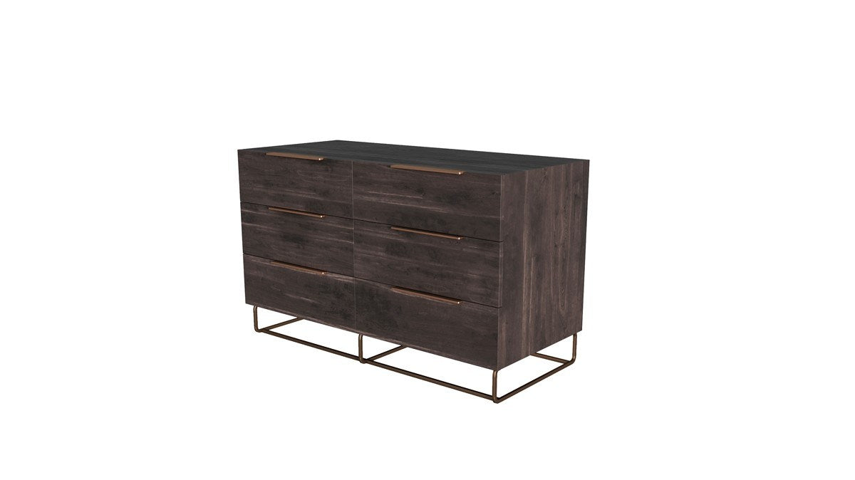 Strozzi Italian Modern Dark Rovere Dresser