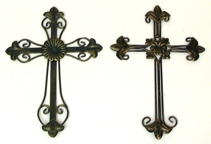 Ornate Crosses Set of 2