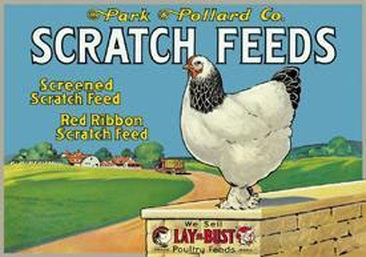 Tin Sign Scratch Feeds