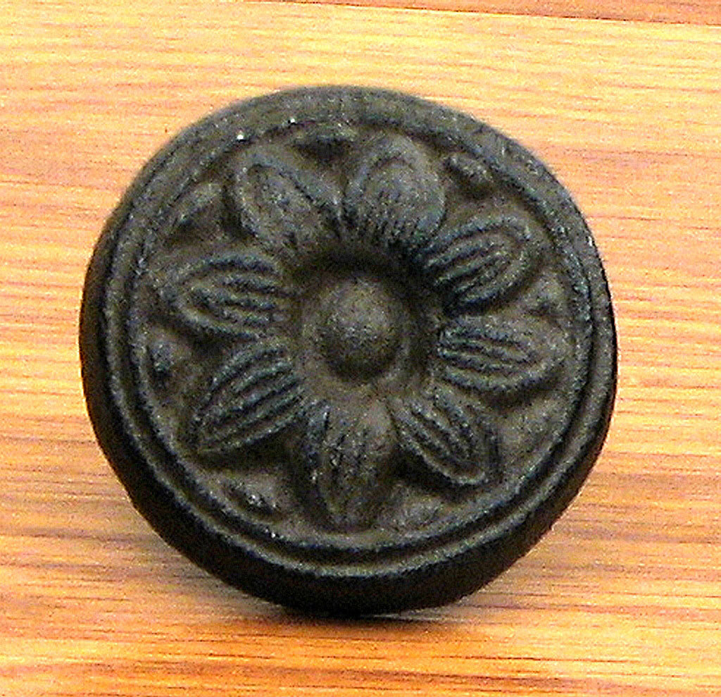 Sunflower Knob Set of 6