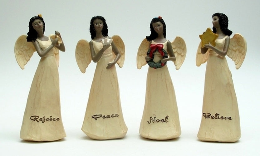 Ebony Angels Set of Four