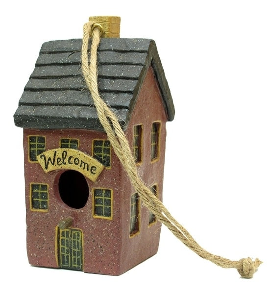 Resin Americana House Birdhouse