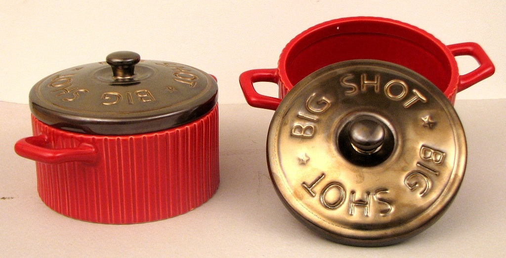 Big Sky Shotgun Shell Soup Bowls Set of 2