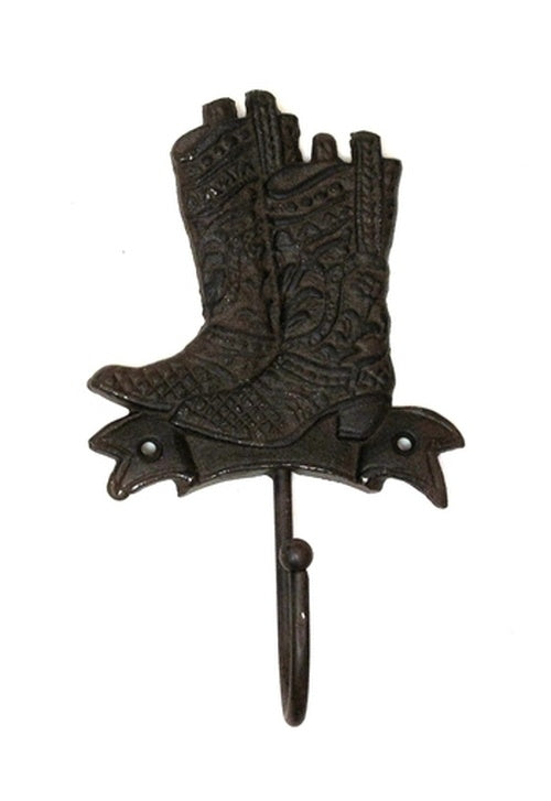 Cast Iron Boot Hook Set of 2