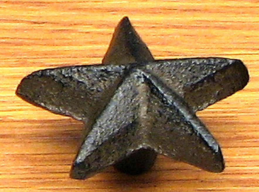 Star Drawer Pull Cast Iron Set/12