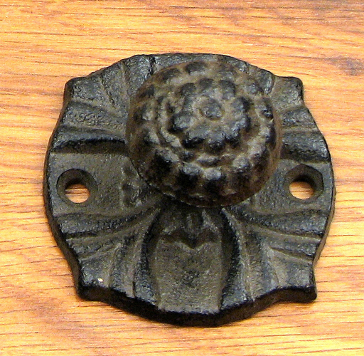 Vintage Cast Iron Drawer Pull Set of 6