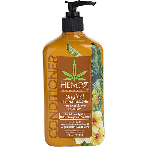 HEMPZ by Hempz ORIGINAL FLORAL BANANA HERBAL CONDITIONER 17 OZ