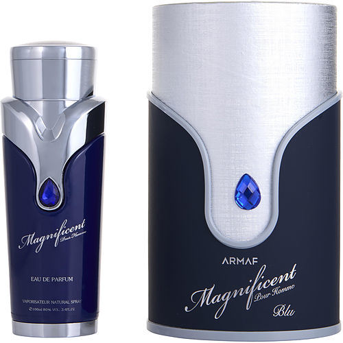ARMAF MAGNIFICIENT BLUE by Armaf EAU DE PARFUM SPRAY 3.4 OZ