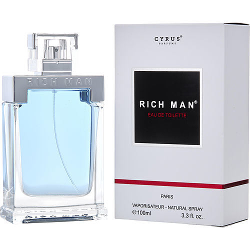 RICH MAN by Paris Bleu EDT SPRAY 3.3 OZ