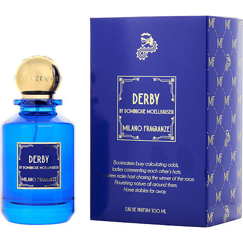MILANO FRAGRANZE DERBY by Milano Fragranze EAU DE PARFUM SPRAY 3.4 OZ