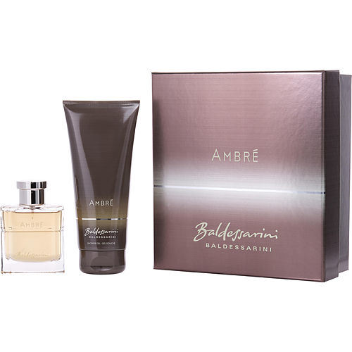 BALDESSARINI AMBRE by Baldessarini EDT SPRAY 1.7 OZ & SHOWER GEL 6.8 OZ