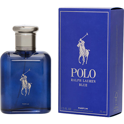POLO BLUE by Ralph Lauren PARFUM SPRAY 2.5 OZ