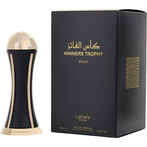 LATTAFA PRIDE WINNERS TROPHY GOLD by Lattafa EAU DE PARFUM SPRAY 3.4 OZ