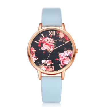 High Quality Fashion Leather Strap Rose Gold Women Watch Casual Love Heart Quartz Wrist Watch Women Dress Ladies Luxury Watches