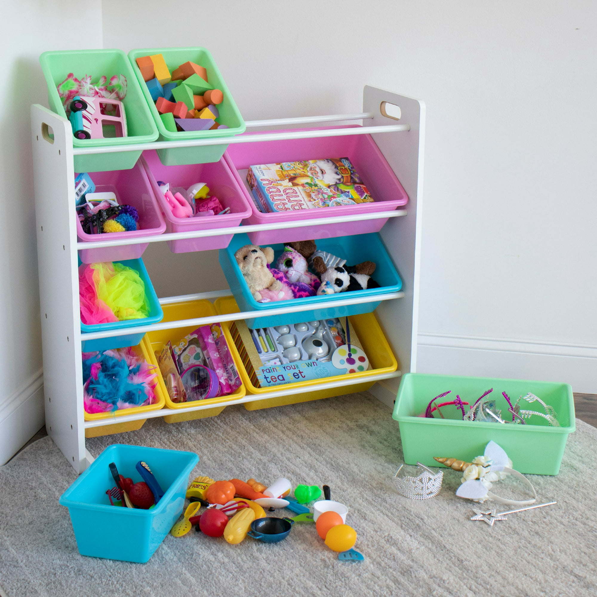 Tot Tutors Pastel Kids Toy Storage