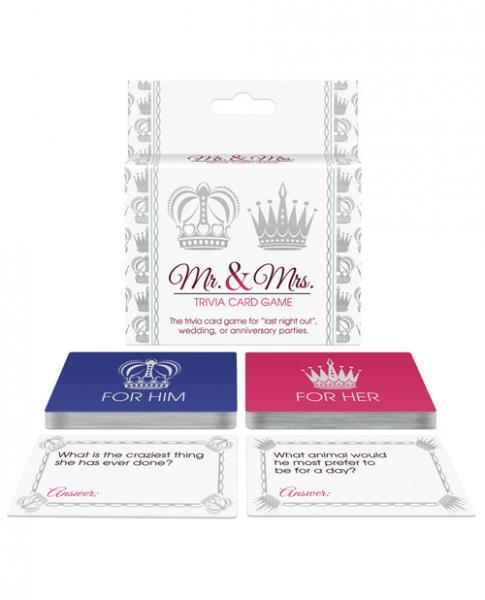 Mr. &amp; Mrs. Trivia Card Game