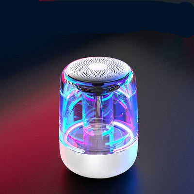 Portable Speakers Bluetooth Column Wireless Bluetooth Speaker Powerful Bass Radio with Variable Color LED Light