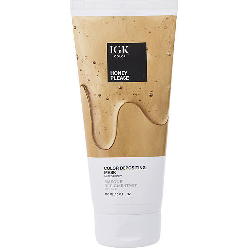 IGK by IGK COLOR DEPOSITING MASK HONEY PLEASE (MUTED HONEY-WARM)