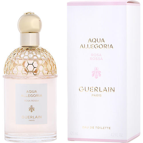 AQUA ALLEGORIA ROSA ROSSA by Guerlain EDT SPRAY 4.2 OZ (NEW PACKAGING)