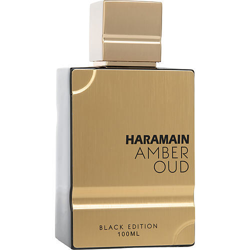 AL HARAMAIN AMBER OUD by Al Haramain EAU DE PARFUM SPRAY 3.4 OZ (BLACK EDITION) *TESTER