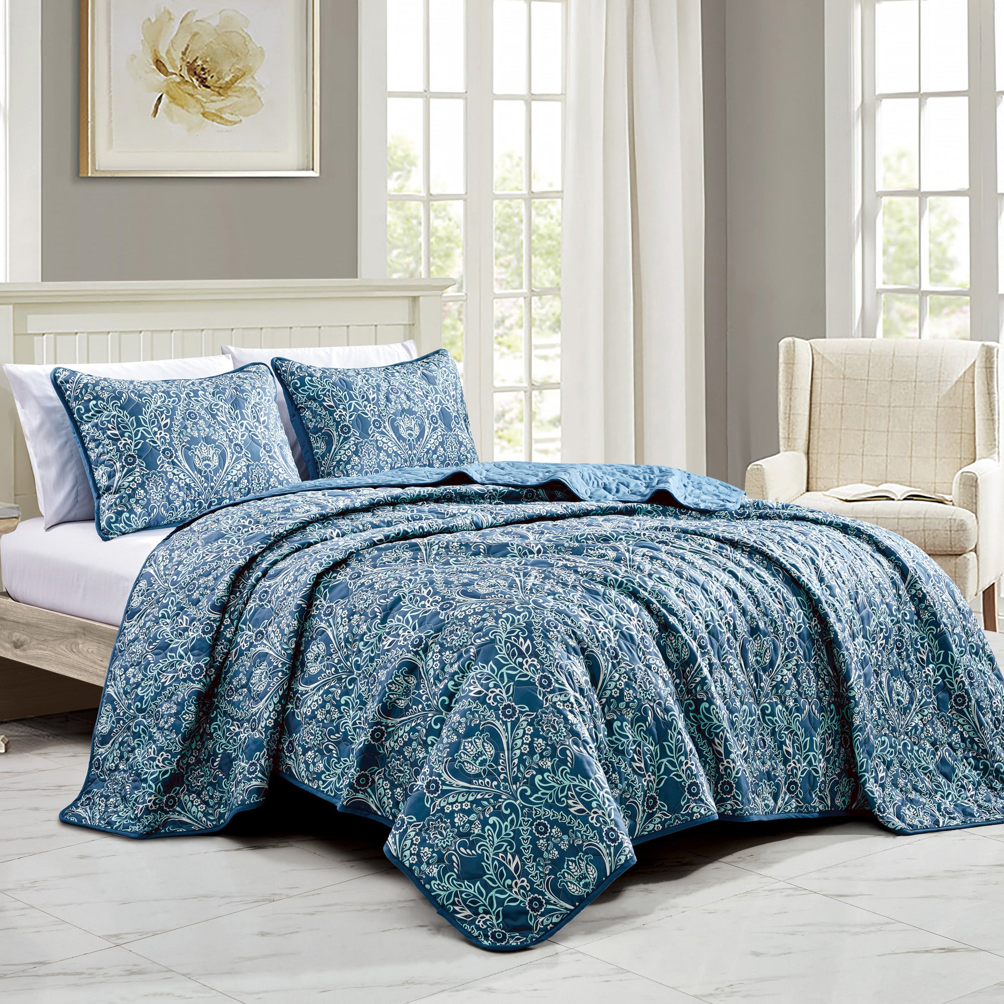 Norma 3 piece bedspread set