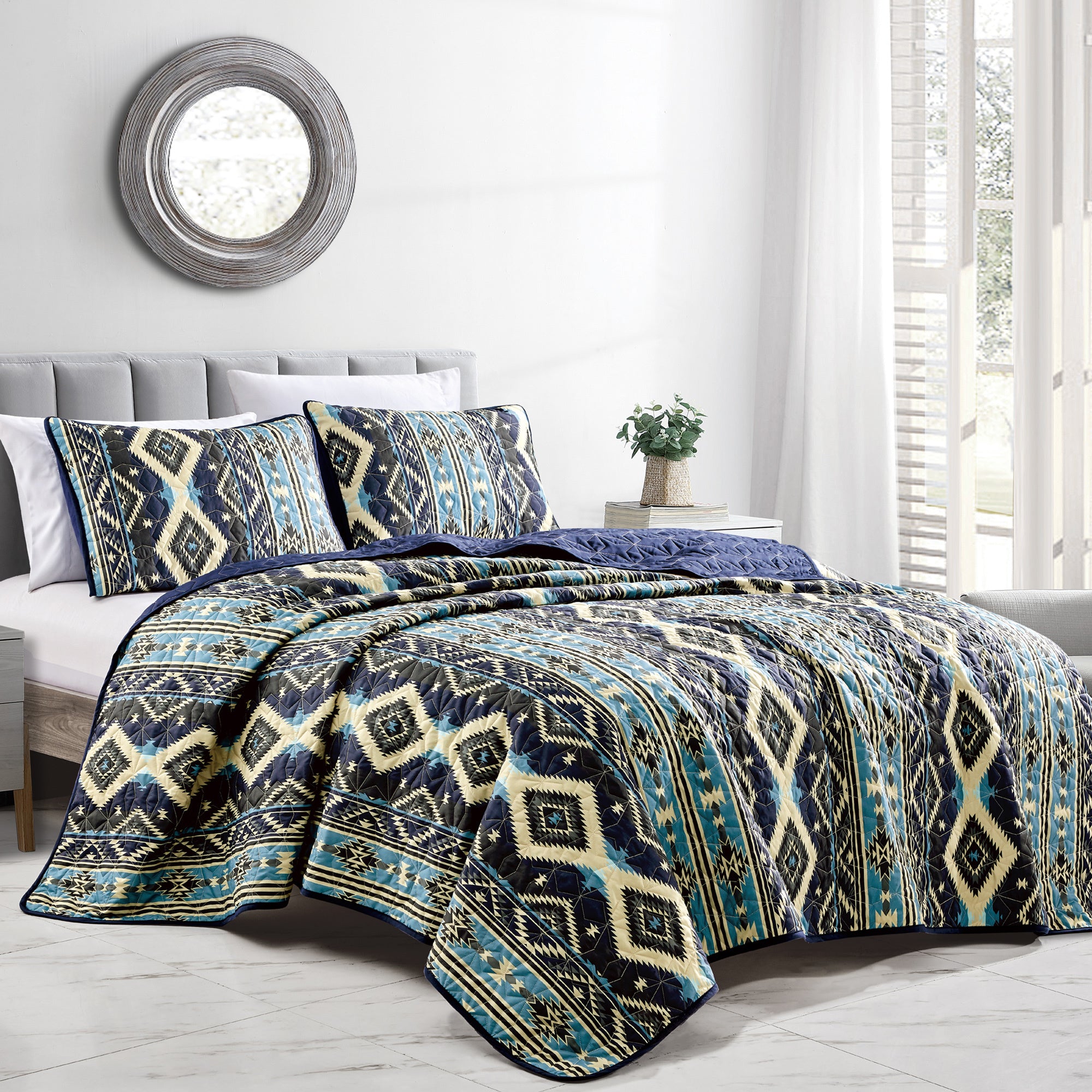 Areni 3 piece bedspread