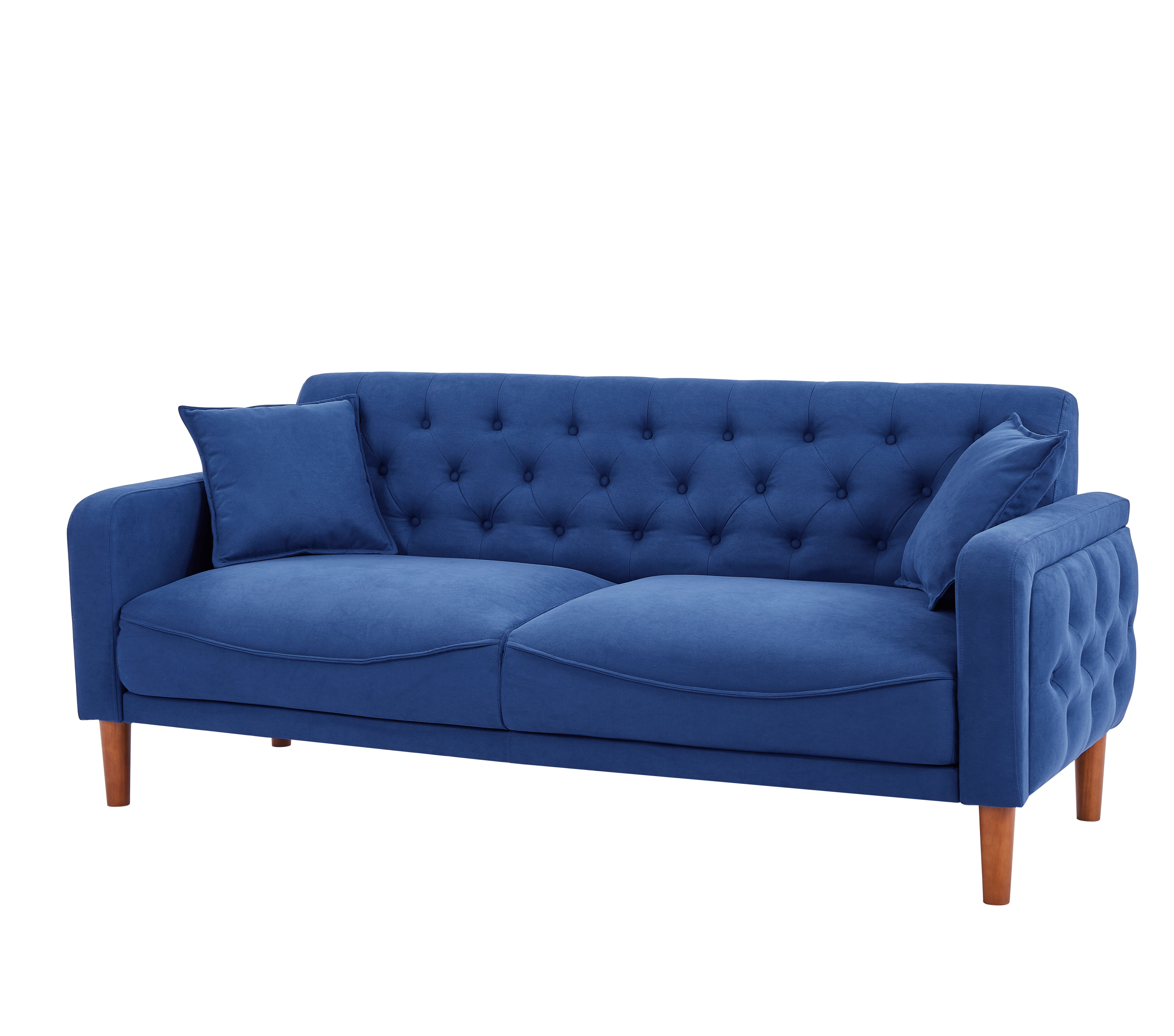 2047 three-seat sofa - blue