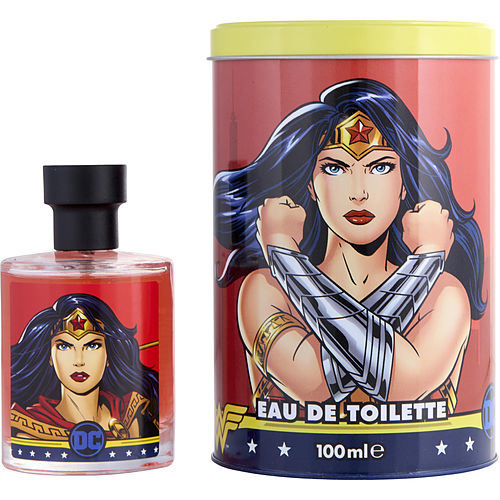 WONDER WOMAN by Marmol & Son EDT SPRAY 3.3 OZ (TIN CAN PACKAGING)