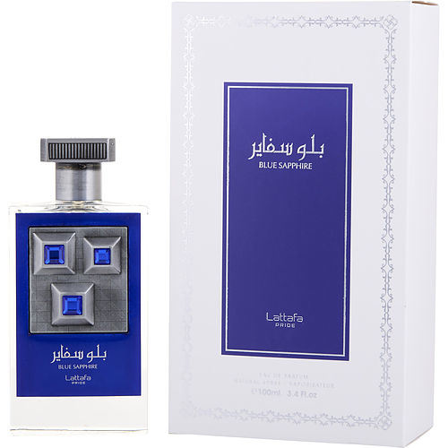 LATTAFA PRIDE BLUE SAPPHIRE by Lattafa EAU DE PARFUM SPRAY 3.4 OZ