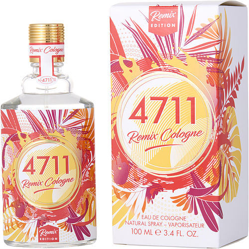 4711 REMIX COLOGNE by 4711 EAU DE COLOGNE SPRAY 3.4 OZ (2022 GRAPEFRUIT LIMITED EDITION)