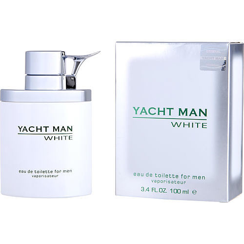 YACHT MAN WHITE by Myrurgia EDT SPRAY 3.4 OZ