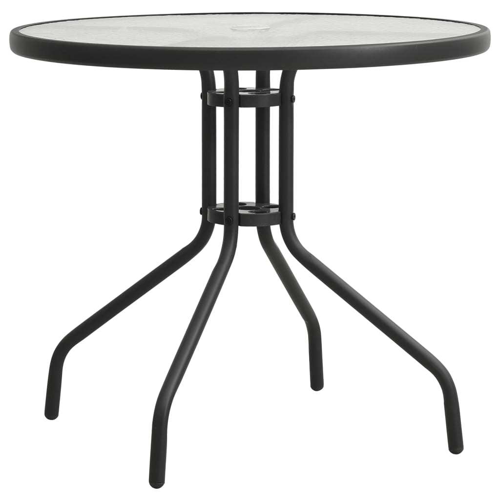 Bistro Table Anthracite Ø31.5"x28" Steel