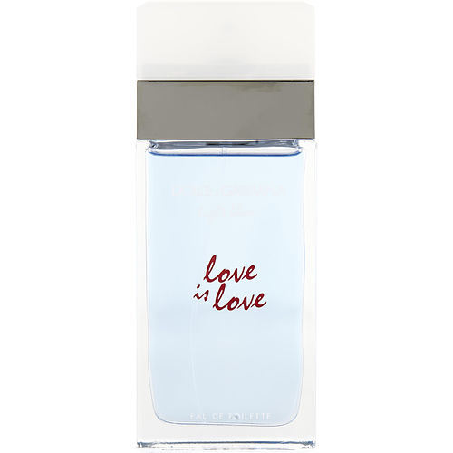 D & G LIGHT BLUE LOVE IS LOVE by Dolce & Gabbana EDT SPRAY 3.3 OZ *TESTER