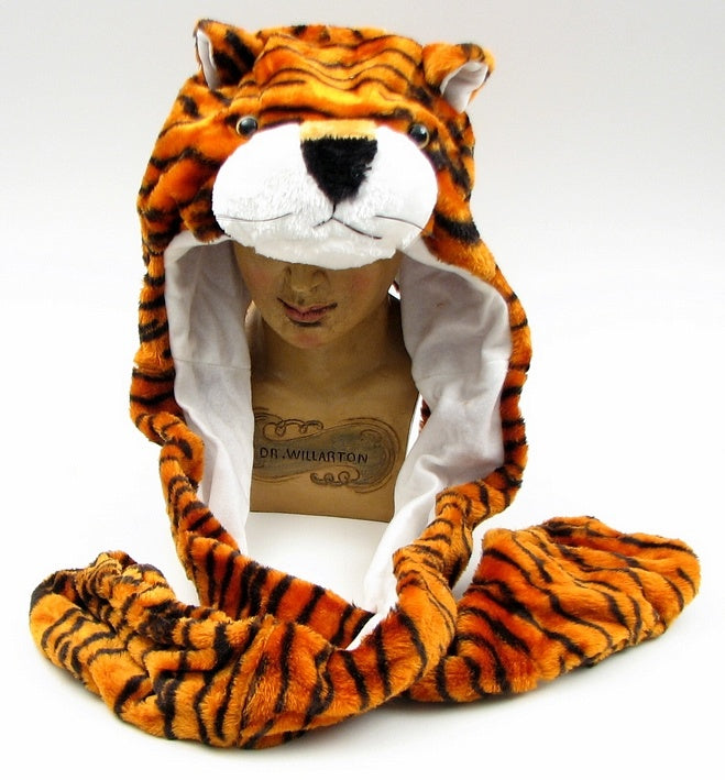 Large Tiger Plush Hat