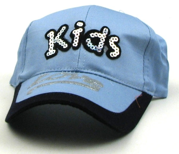 Two Tone Blue Kids Cap