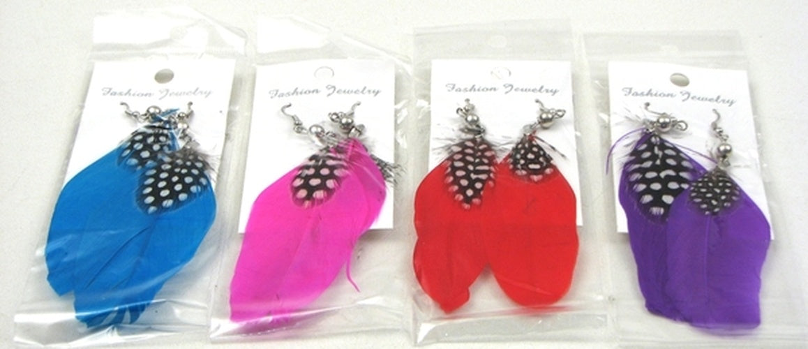 Feather Earrings Assorted