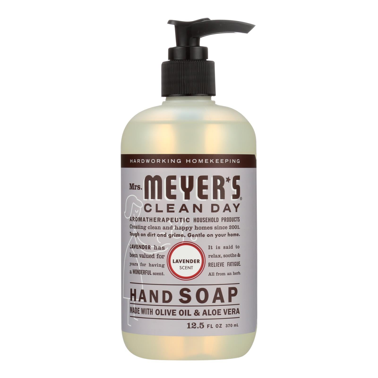 Mrs. Meyer's Clean Day - Liquid Hand Soap - Lavender - Case Of 6 - 12.5 Oz