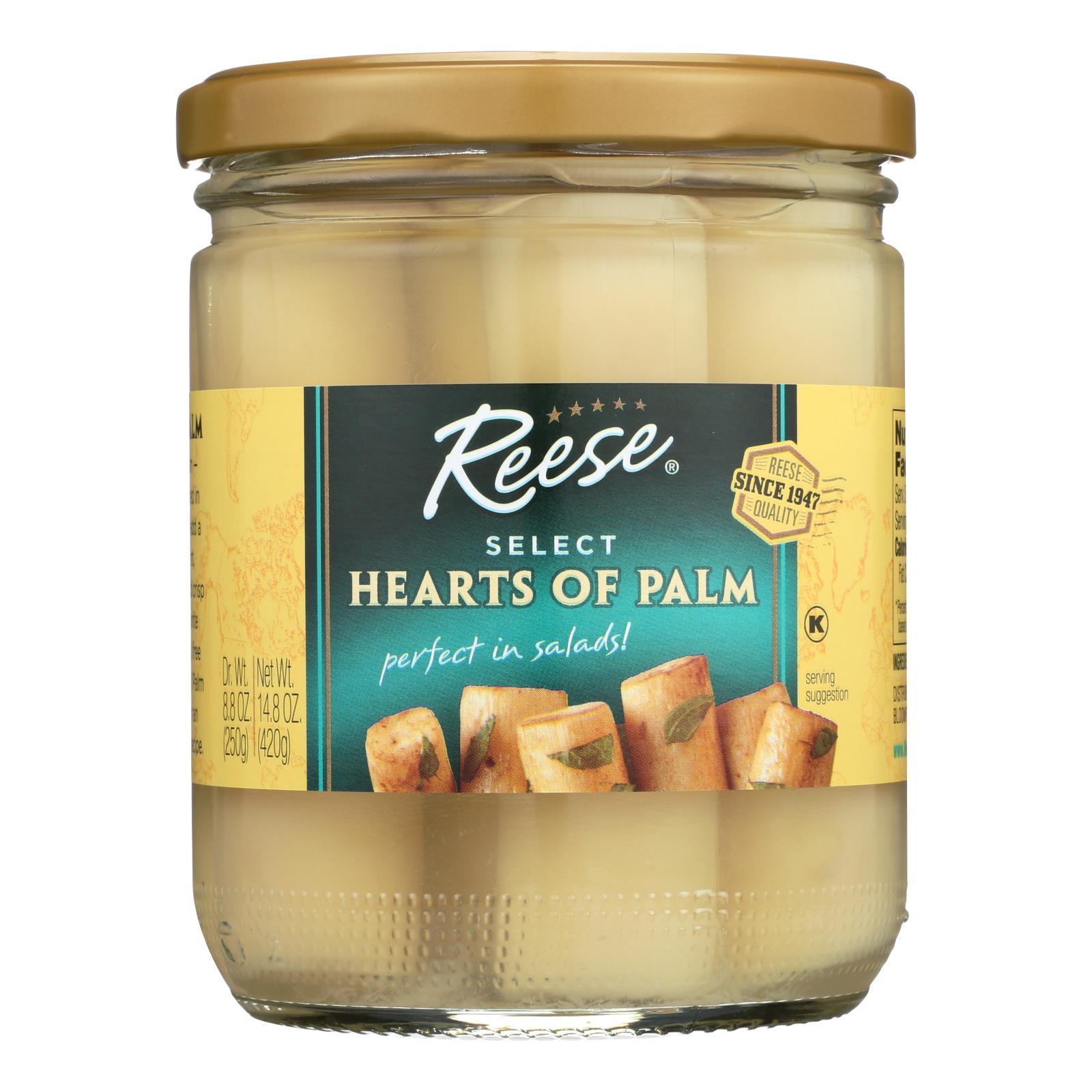 Reese Hearts Of Palm - Case Of 12 - 14.8 Oz