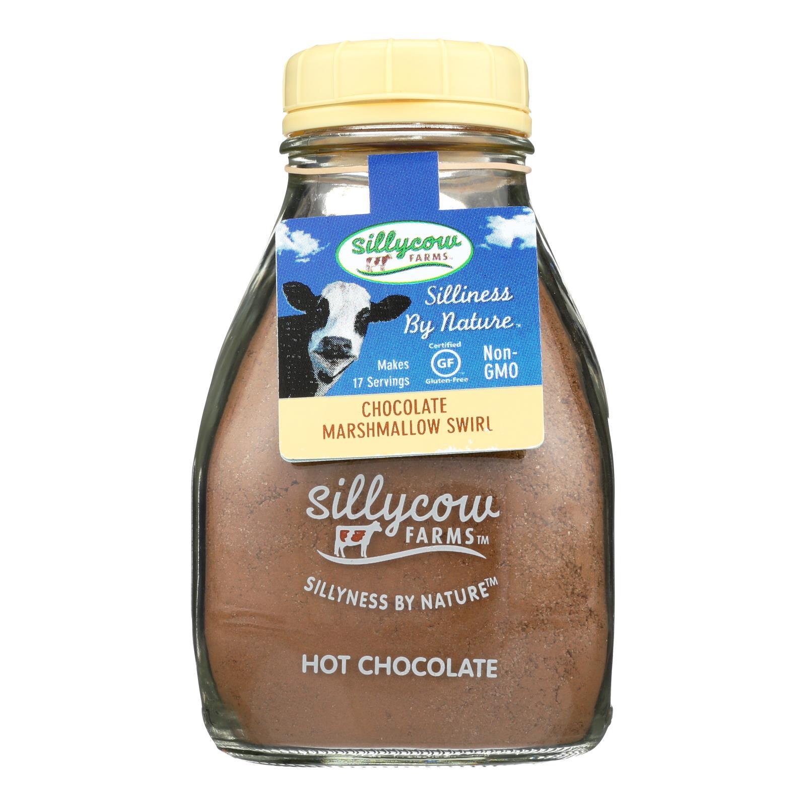 Sillycow Farms Hot Chocolate - Marshmallow Swirl - Case Of 6 - 16.9 Oz.