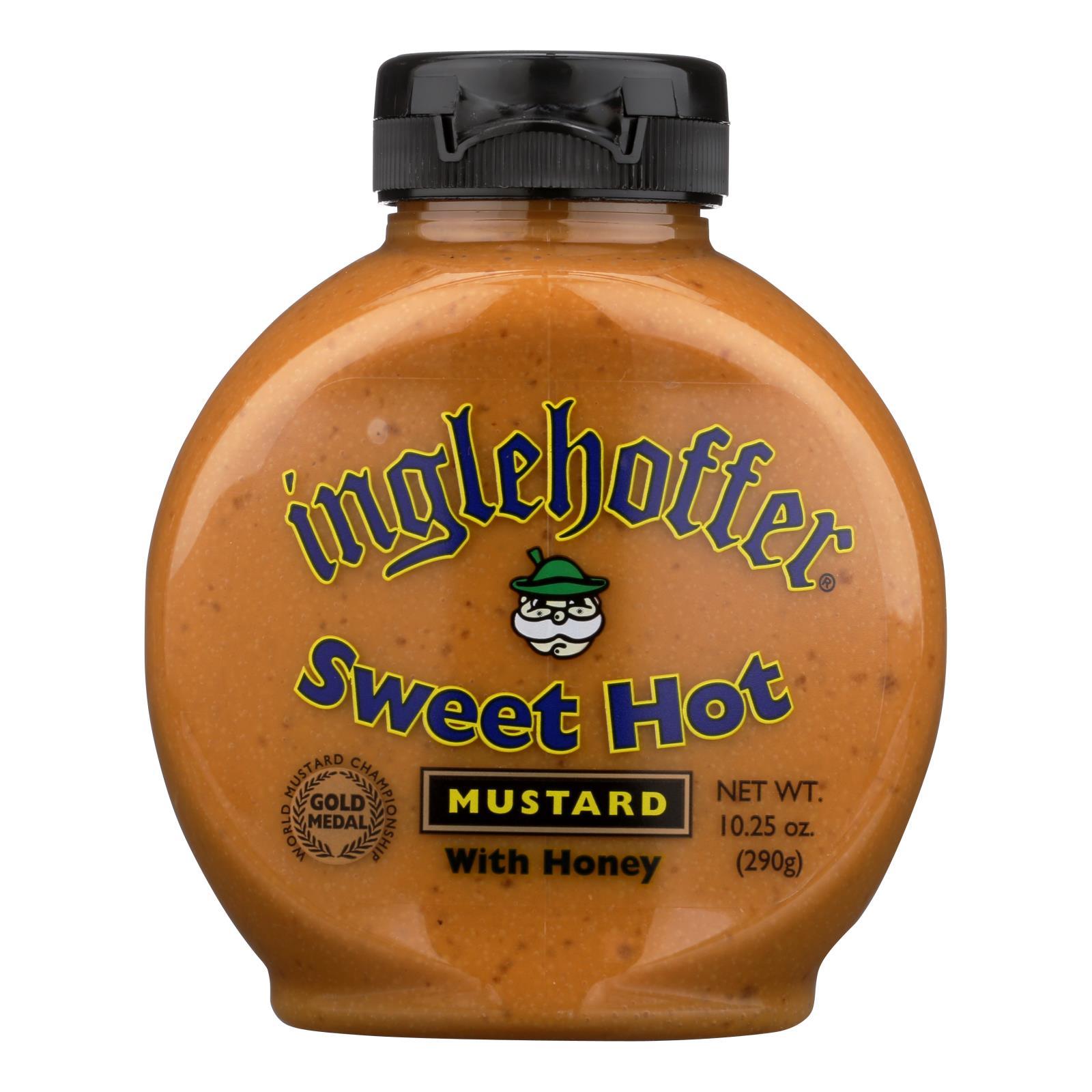 Inglehoffer - Mustard - Sweet Hot - 10.25 Oz - Case Of 6