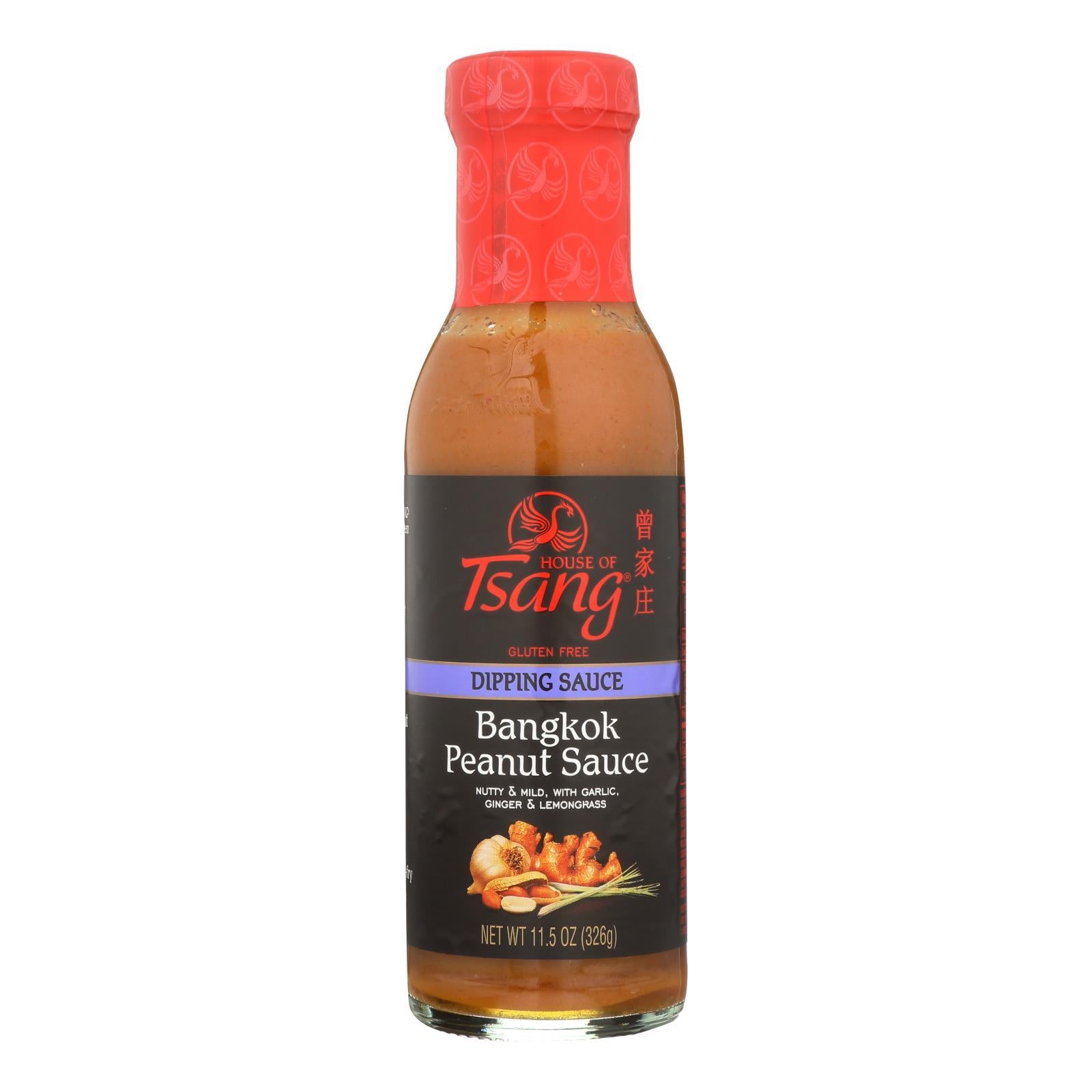 House Of Tsang Bangkok Padang Peanut Sauce - Case Of 6 - 11.5 Oz.