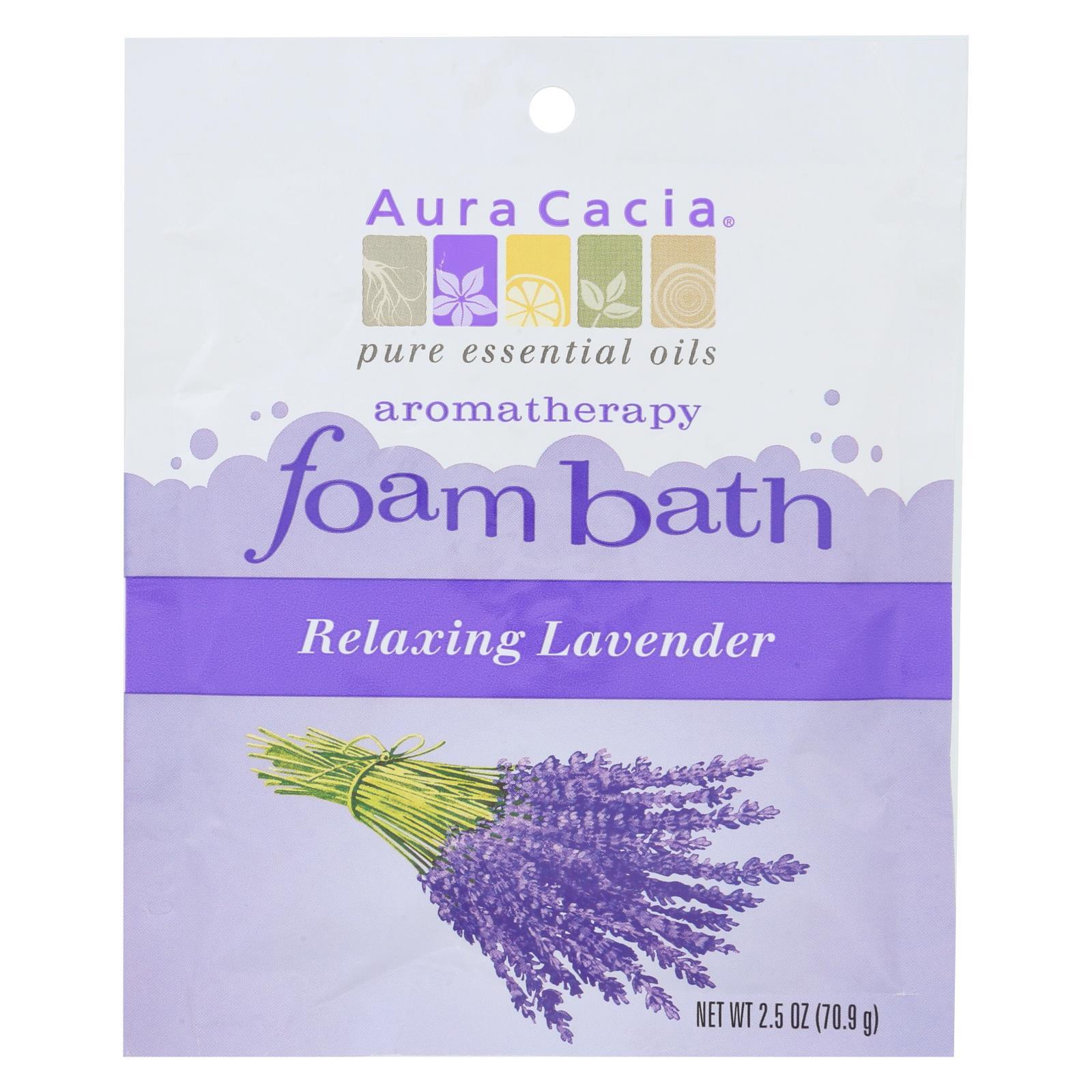 Aura Cacia - Foam Bath Relaxing Lavender - 2.5 Oz - Case Of 6