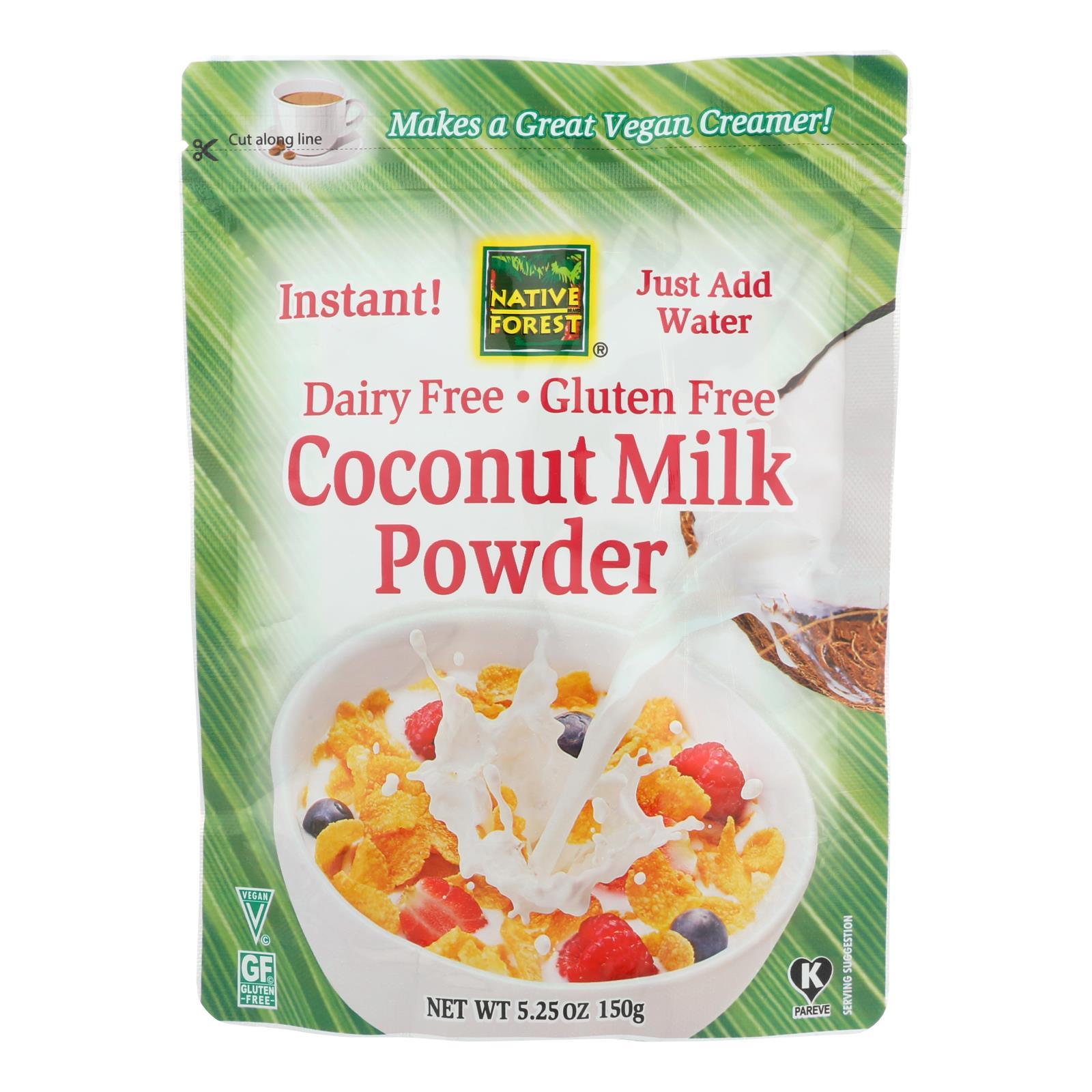 Native Forest Vegan Milk Powder - Coconut - Case Of 6 - 5.25 Oz.